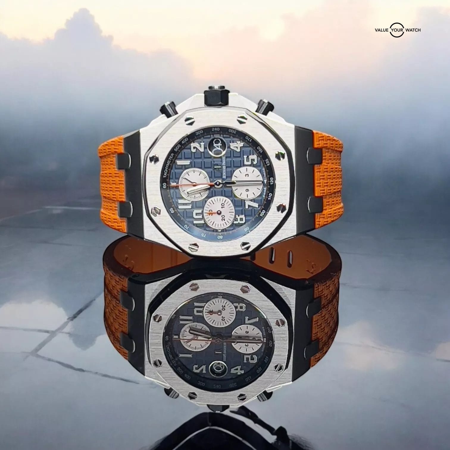 Audemars Piguet Royal Oak Offshore Blue Dial 42mm Full Set 26470ST.OO.A027CA.01 - Image 6