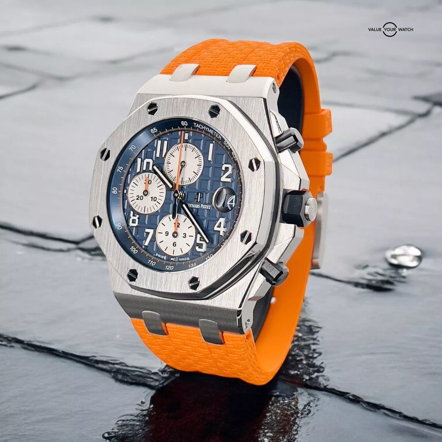 Audemars Piguet Royal Oak Offshore Blue Dial 42mm Full Set 26470ST.OO.A027CA.01 - Image 8