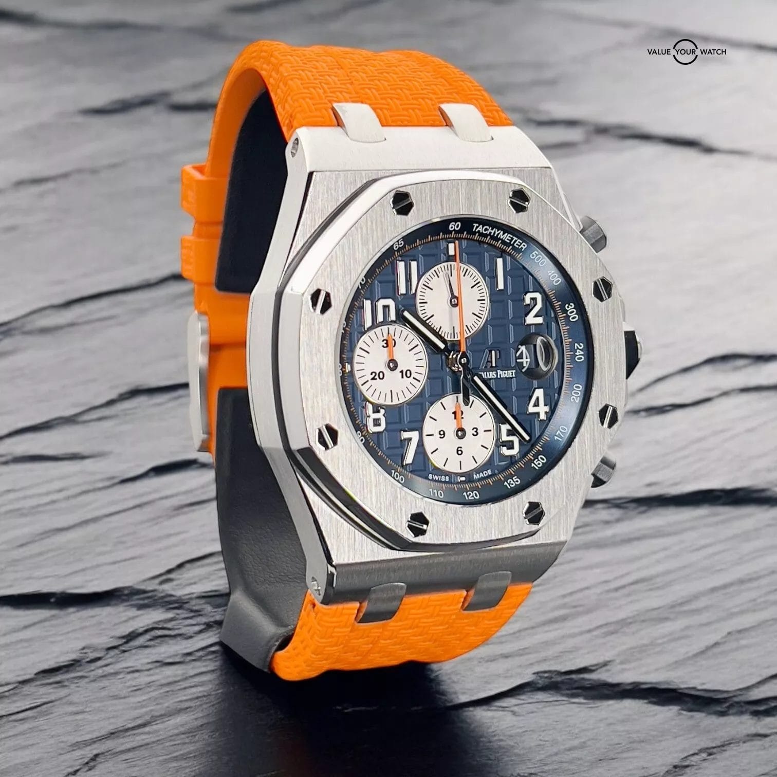 Audemars Piguet Royal Oak Offshore Blue Dial 42mm Full Set 26470ST.OO.A027CA.01 - Image 10