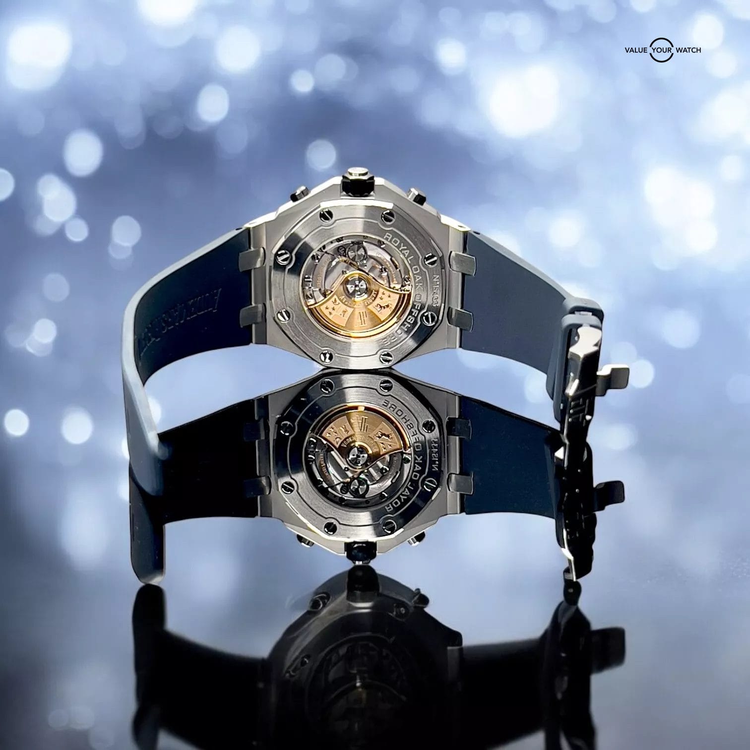 Audemars Piguet Royal Oak Offshore Blue Dial 42mm 26470ST.OO.A027CA.01 Full Set - Image 5