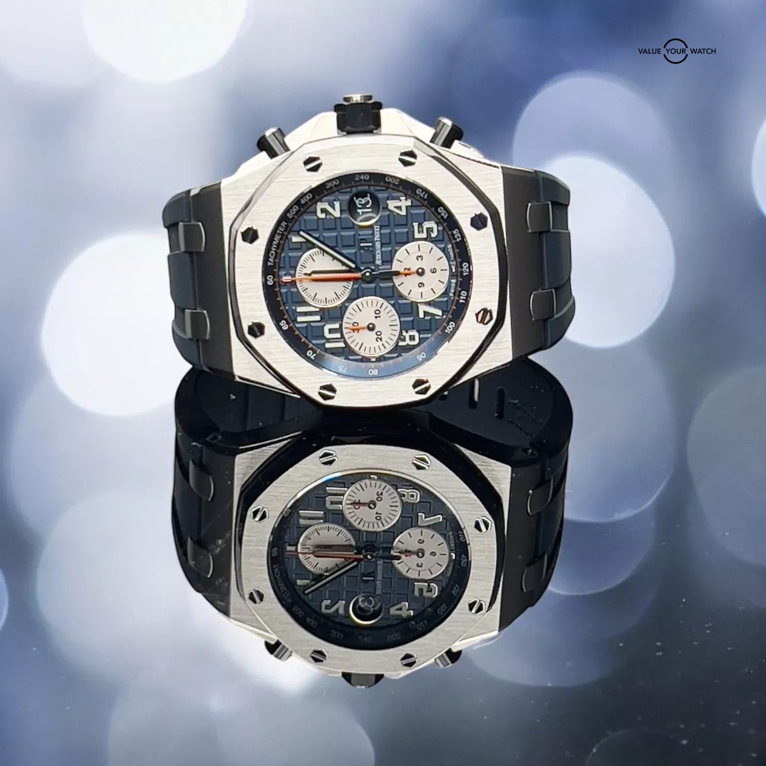 Audemars Piguet Royal Oak Offshore Blue Dial 42mm 26470ST.OO.A027CA.01 Full Set - Image 6
