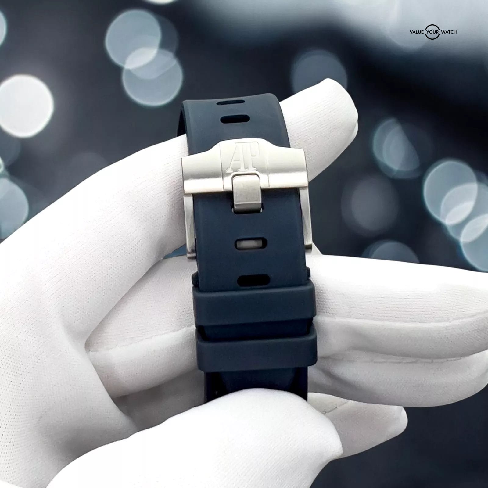 Audemars Piguet Royal Oak Offshore Blue Dial 42mm 26470ST.OO.A027CA.01 Full Set - Image 7