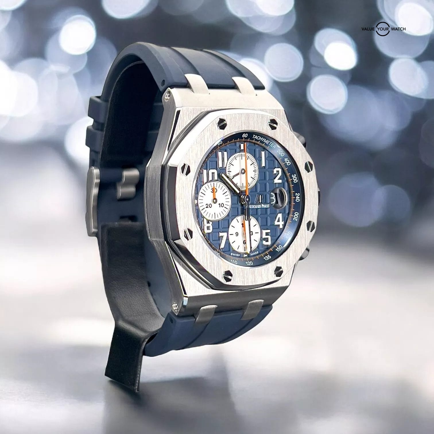 Audemars Piguet Royal Oak Offshore Blue Dial 42mm 26470ST.OO.A027CA.01 Full Set - Image 10