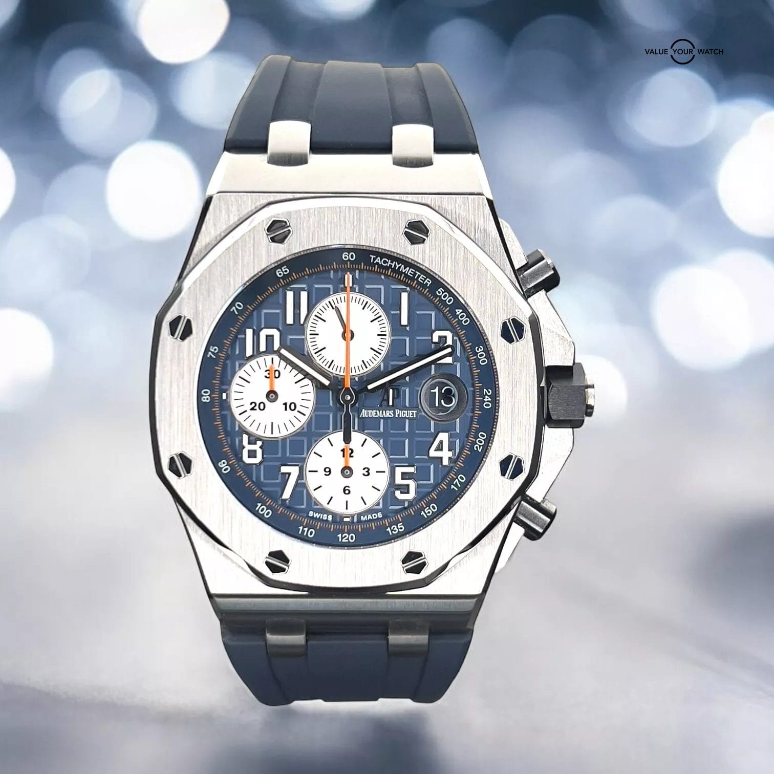 Audemars Piguet Royal Oak Offshore Blue Dial 42mm 26470ST.OO.A027CA.01 Full Set - Image 11