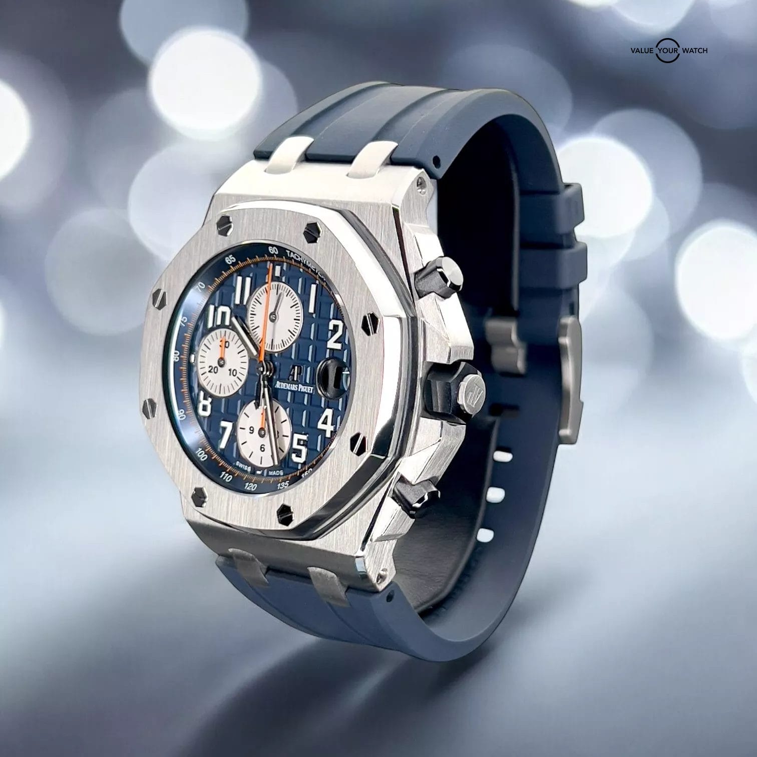 Audemars Piguet Royal Oak Offshore Blue Dial 42mm 26470ST.OO.A027CA.01 Full Set - Image 12