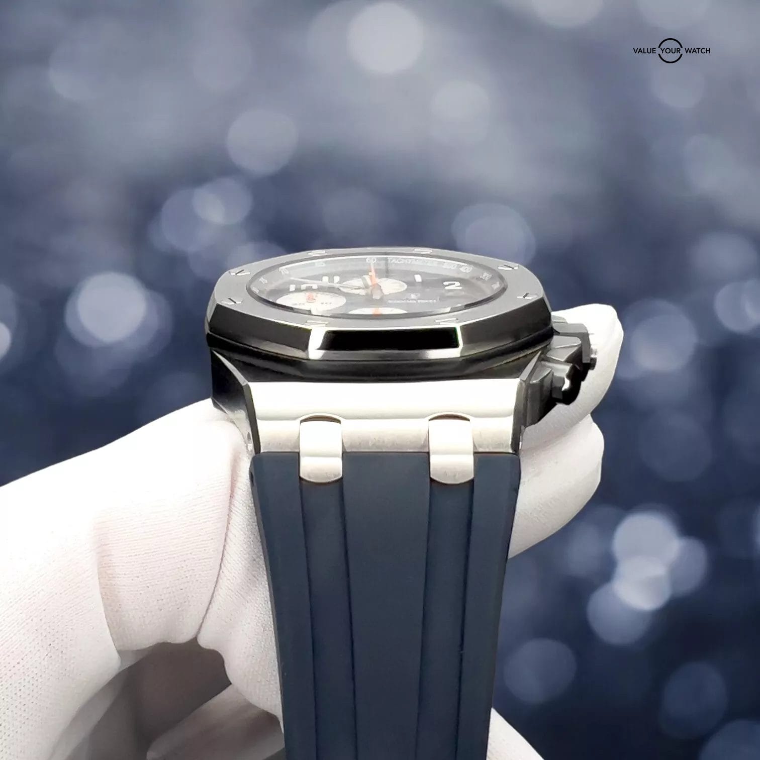 Audemars Piguet Royal Oak Offshore Blue Dial 42mm 26470ST.OO.A027CA.01 Full Set - Image 14