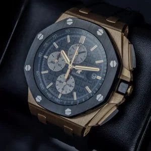 Audemars Piguet Royal Oak Offshore Rose Gold 26400RO Complete Set, Serviced 2025