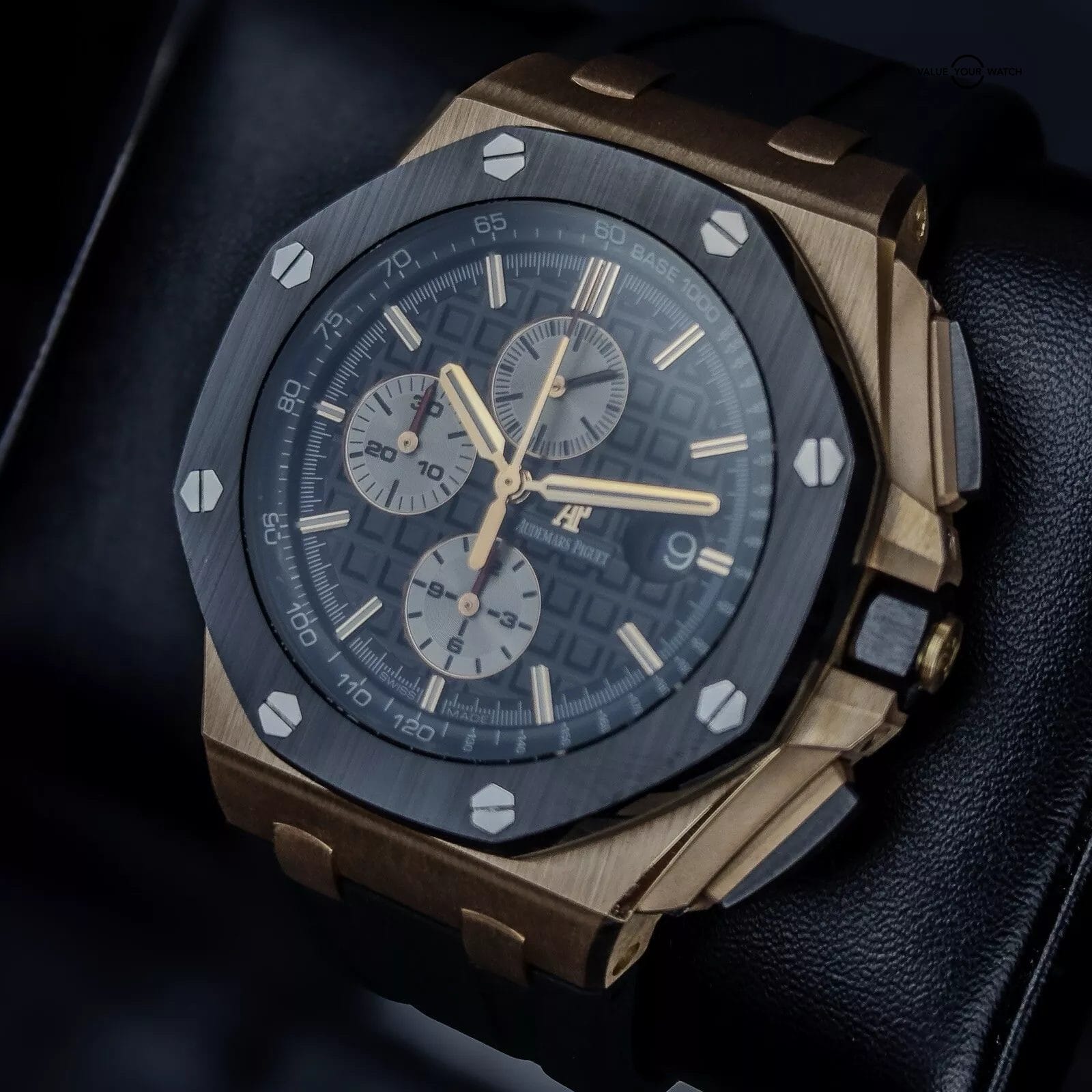 Audemars Piguet Royal Oak Offshore Rose Gold 26400RO Complete Set, Serviced 2025