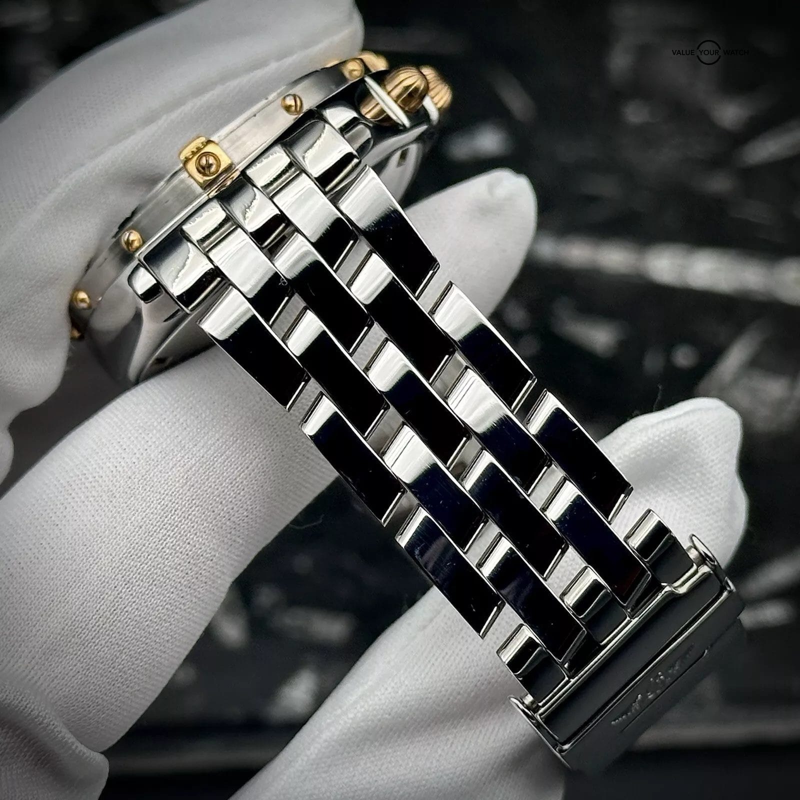 Breitling Chronomat Blue Angles B13048 39mm Stainless Steel Chronograph - Image 9