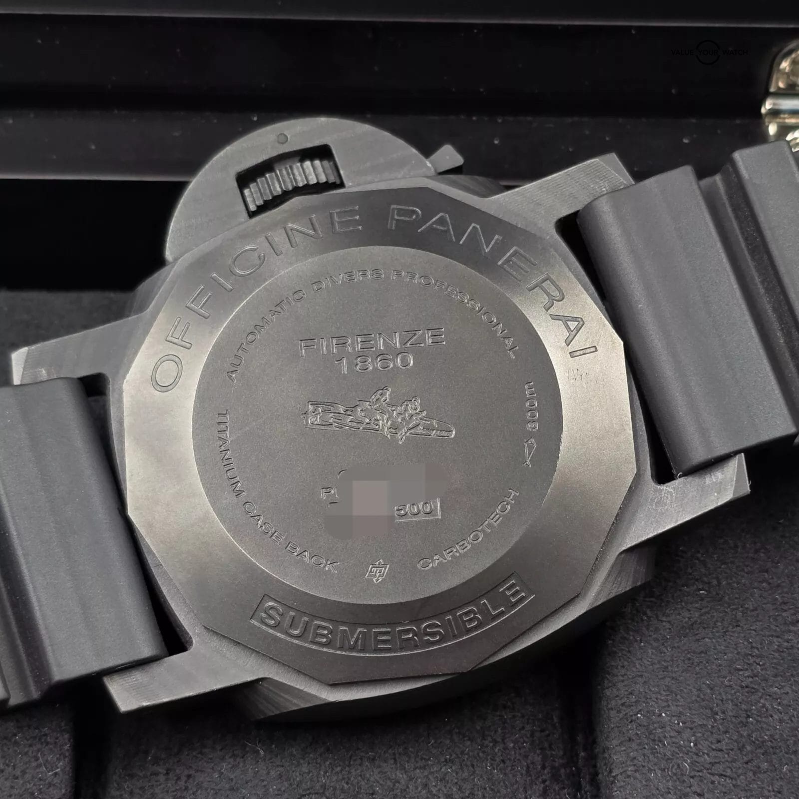 Panerai Submersible Luminor Carbotech Carbon, 47mm full set! PAM00616 - Image 4