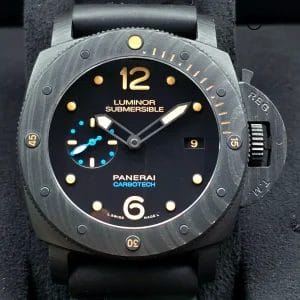 Panerai Submersible Luminor Carbotech Carbon, 47mm full set! PAM00616