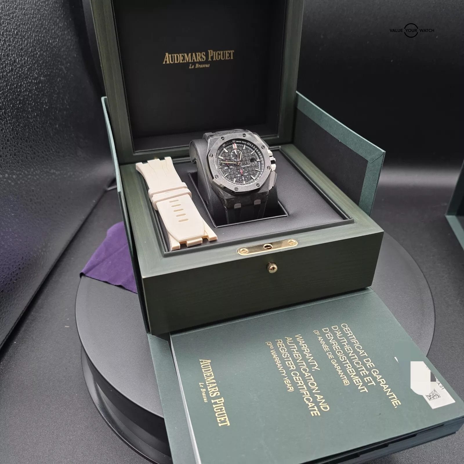 Audemars Piguet Royal Oak Offshore Carbon Case, ceramic bezel 44mm full Set! - Image 3