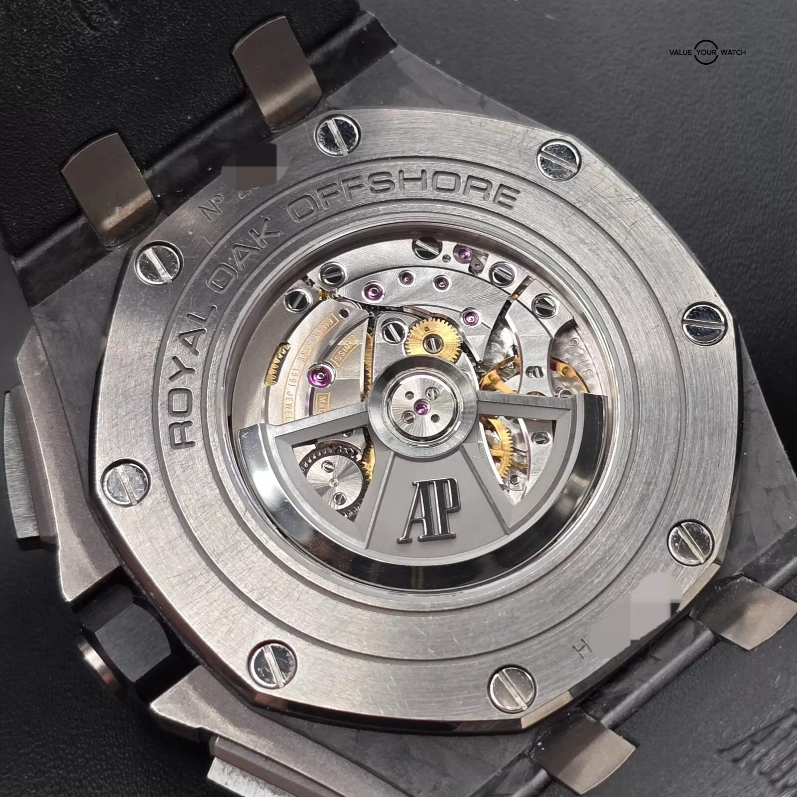 Audemars Piguet Royal Oak Offshore Carbon Case, ceramic bezel 44mm full Set! - Image 5