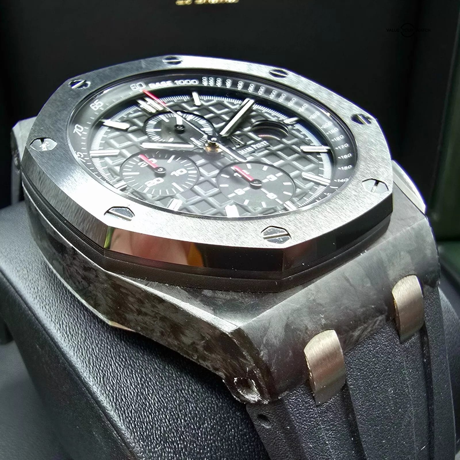 Audemars Piguet Royal Oak Offshore Carbon Case, ceramic bezel 44mm full Set! - Image 8