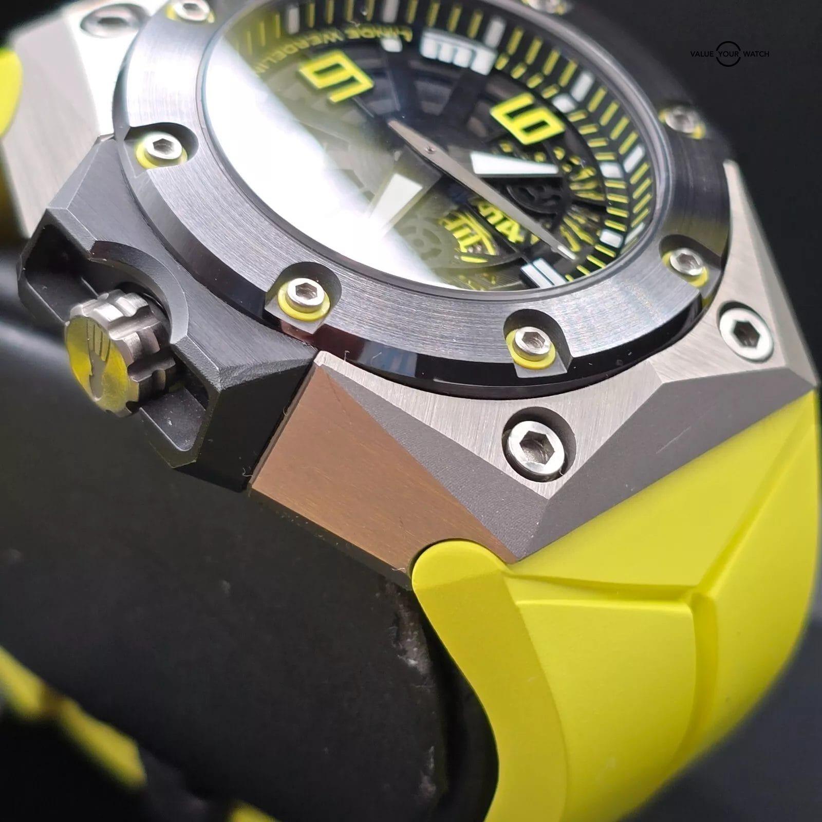 Linde Weredelin Oktopus II Double Date Titanium and Ceramic, 300m Full set! - Image 11