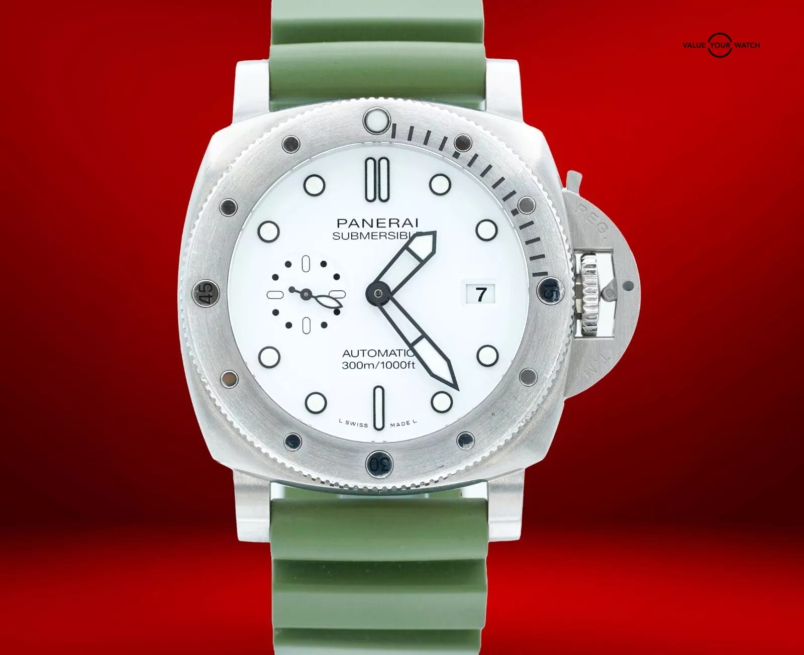 Panerai Luminor Submersible PAM01226 Quarantaquattro Bianco BOXES/PAPERS! - Image 3