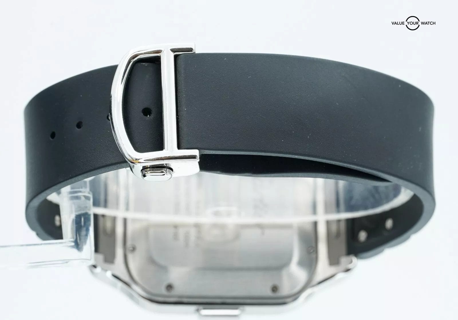 Cartier Santos de Cartier Chronograph XL WSSA0017 Silver Dial BOXES/PAPER! - Image 9