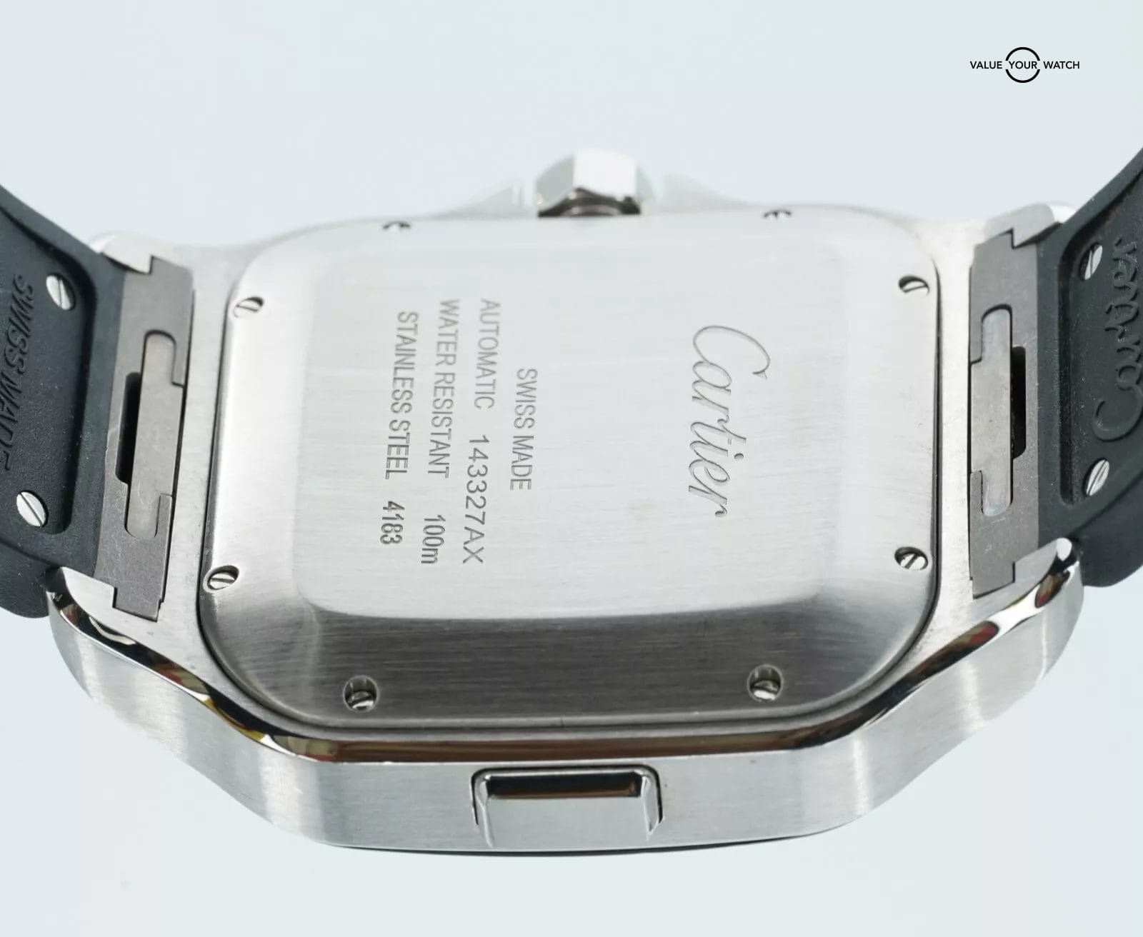 Cartier Santos de Cartier Chronograph XL WSSA0017 Silver Dial BOXES/PAPER! - Image 14