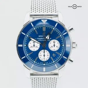 Breitling Superocean Heritage II AB0162 Chronograph B01 Blue Dial BOX/PAPERS!