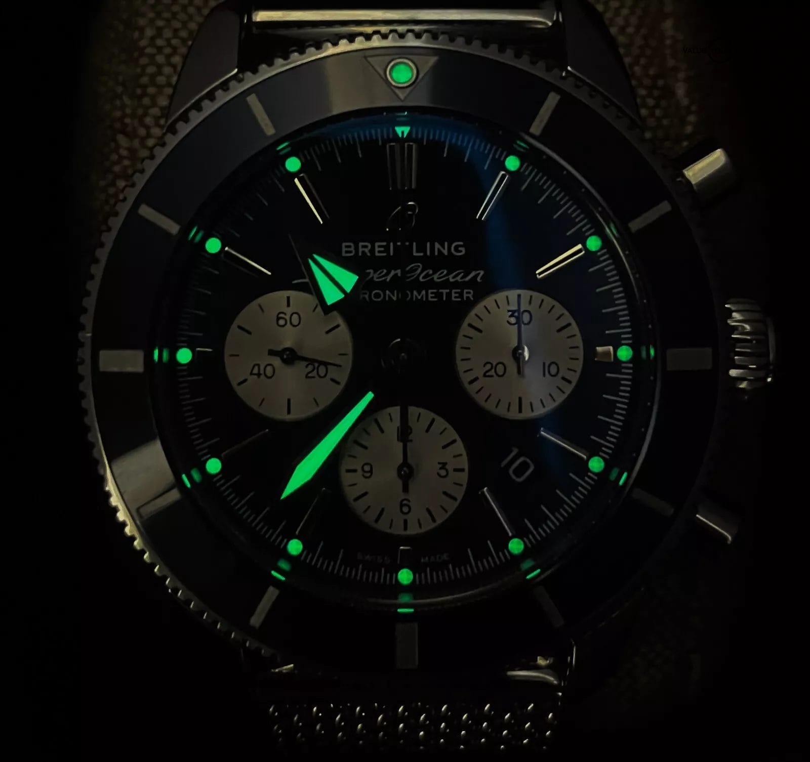 Breitling Superocean Heritage II AB0162 Chronograph B01 Blue Dial BOX/PAPERS! - Image 5