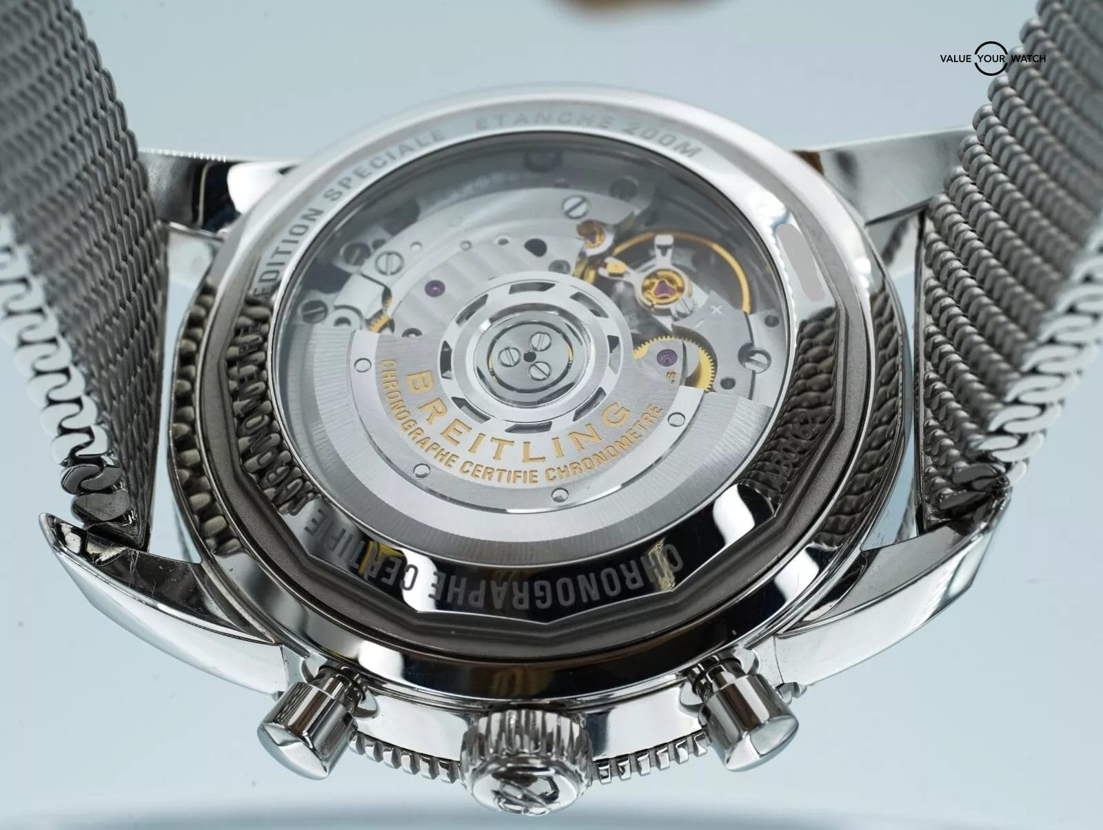 Breitling Superocean Heritage II AB0162 Chronograph B01 Blue Dial BOX/PAPERS! - Image 6