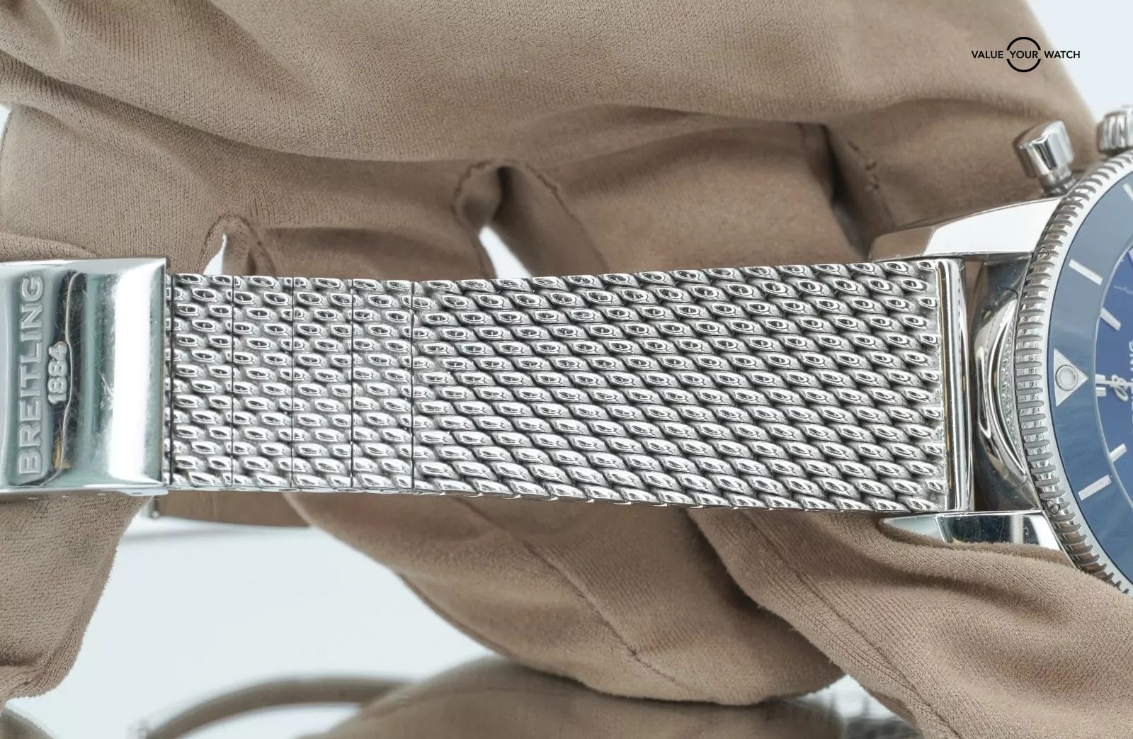 Breitling Superocean Heritage II AB0162 Chronograph B01 Blue Dial BOX/PAPERS! - Image 12