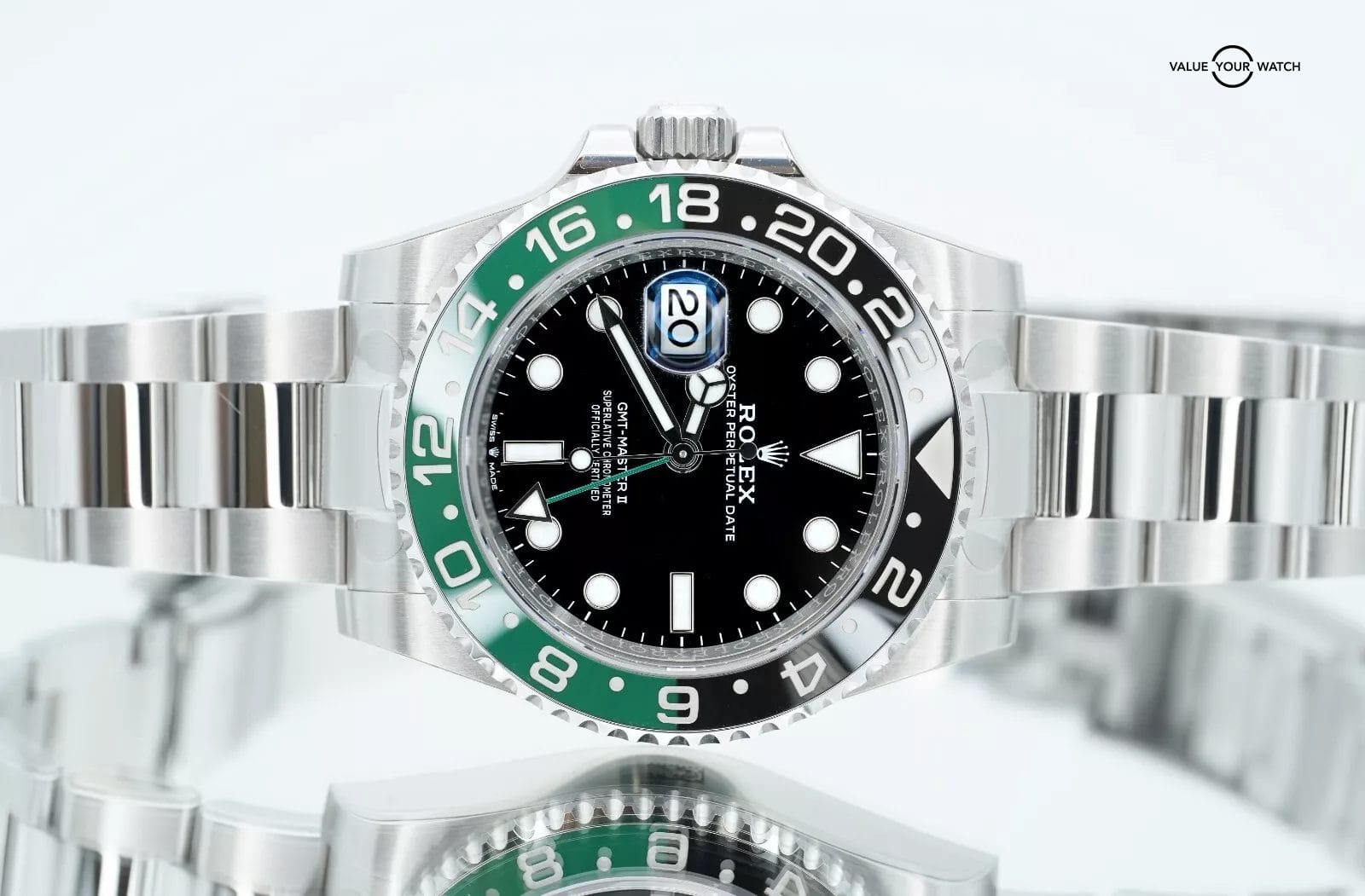 DECEMBER 2024 Rolex GMT Master II Sprite 126720VTNR FULLY STICKERED BOXES/PAPERS - Image 10