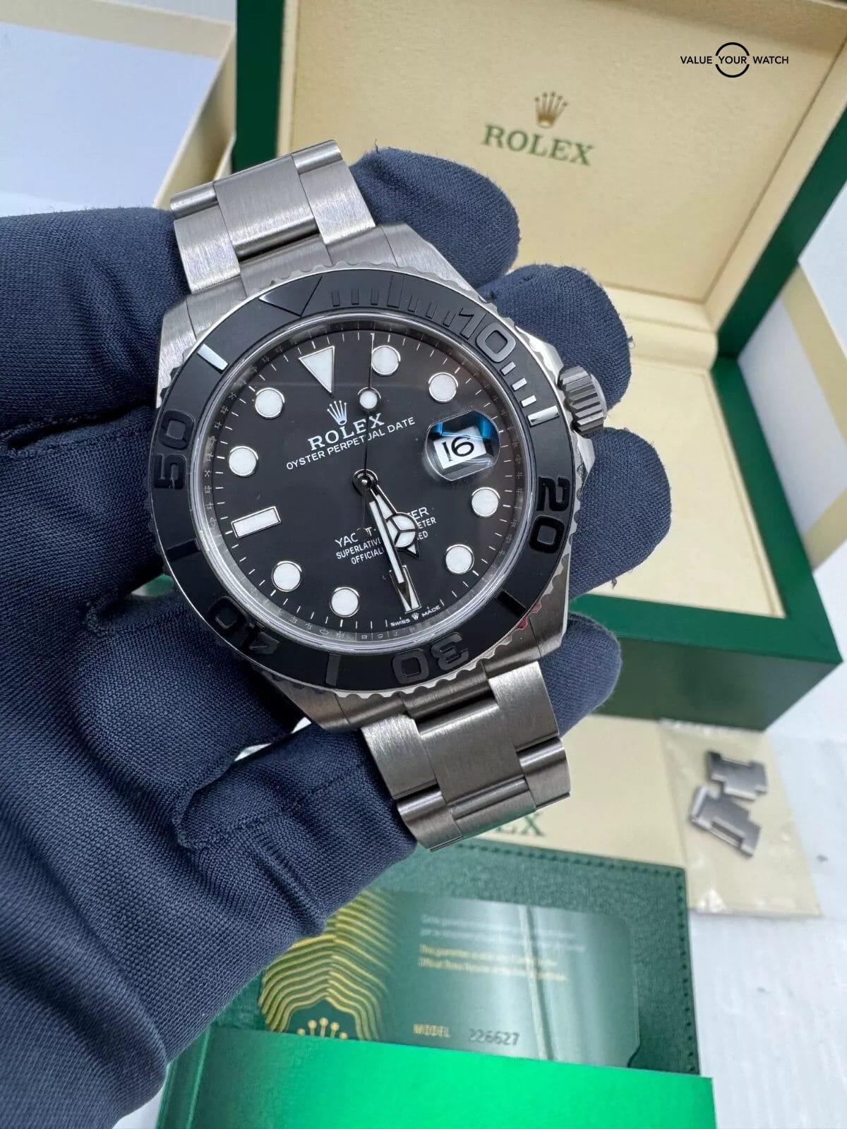 2024 Unpolished Box Papers Grey Dial Titanium Yacht-Master 42 Full Links