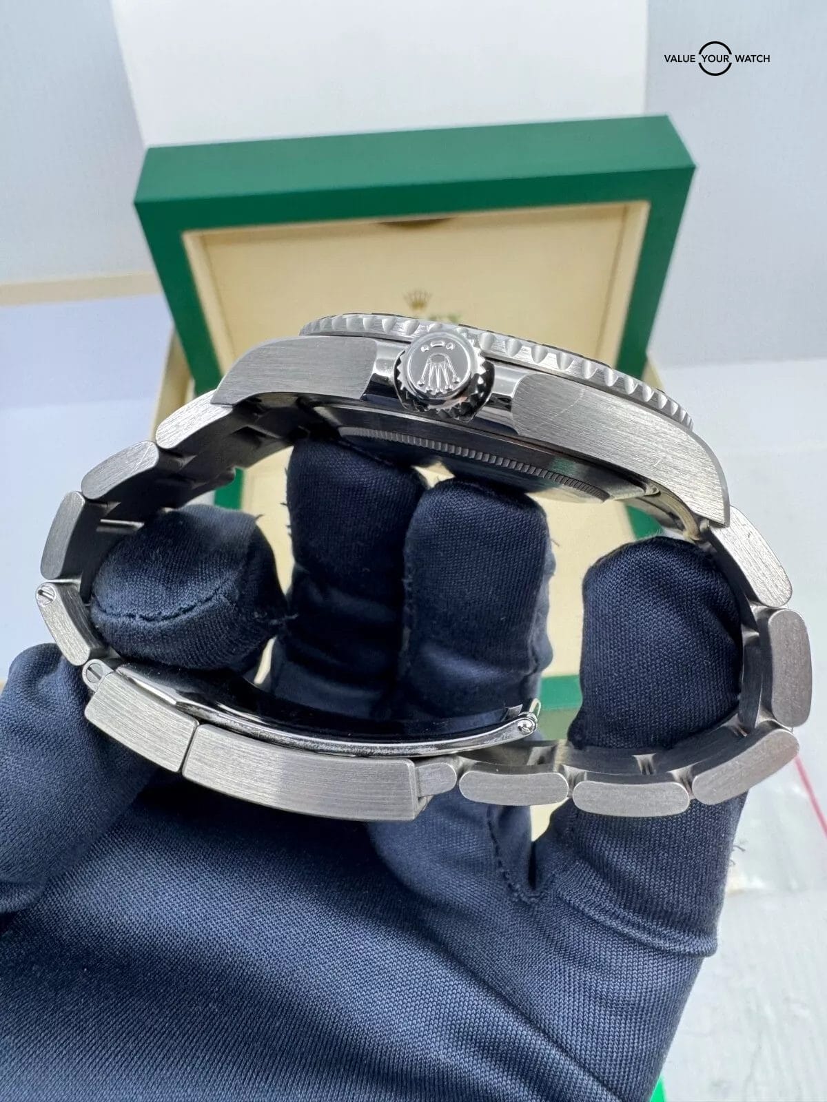 2024 Unpolished Box Papers Grey Dial Titanium Yacht-Master 42 Full Links - Image 8