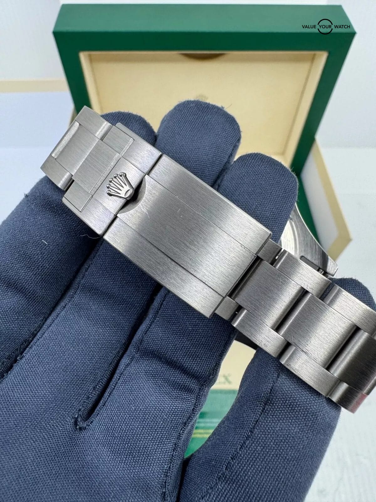 2024 Unpolished Box Papers Grey Dial Titanium Yacht-Master 42 Full Links - Image 9