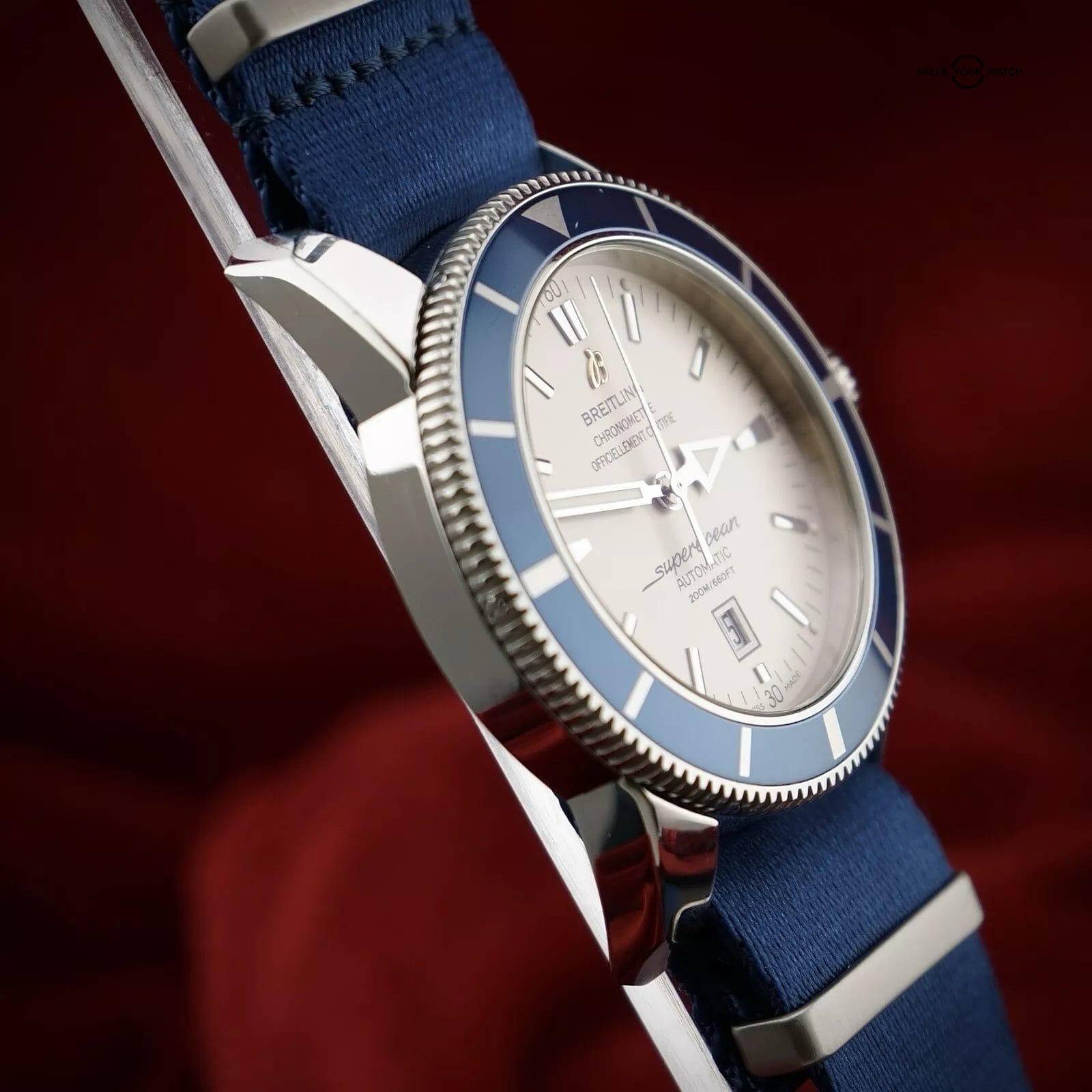 BREITLING Superocean Heritage 46mm A17320, Extra Straps, Full Complete Set, Auto - Image 11