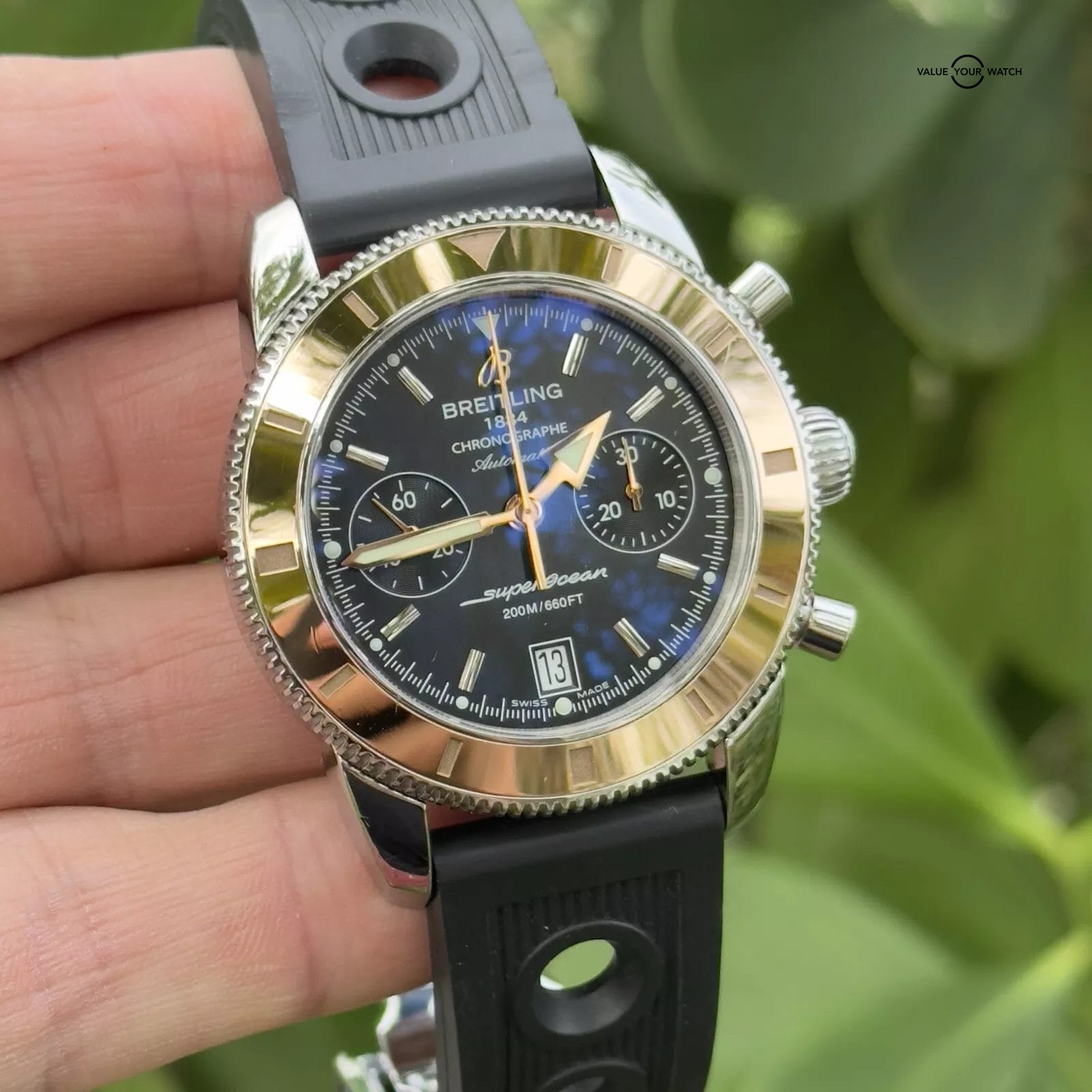 Breitling Superocean Heritage 44MM - U23370 Gold, Chronograph, Full Complete Set - Image 2