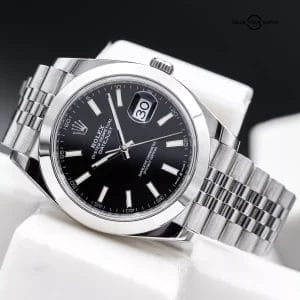 Rolex Datejust 41mm DJ41 Black Steel Jubilee – 126300 – 2022 Complete Set