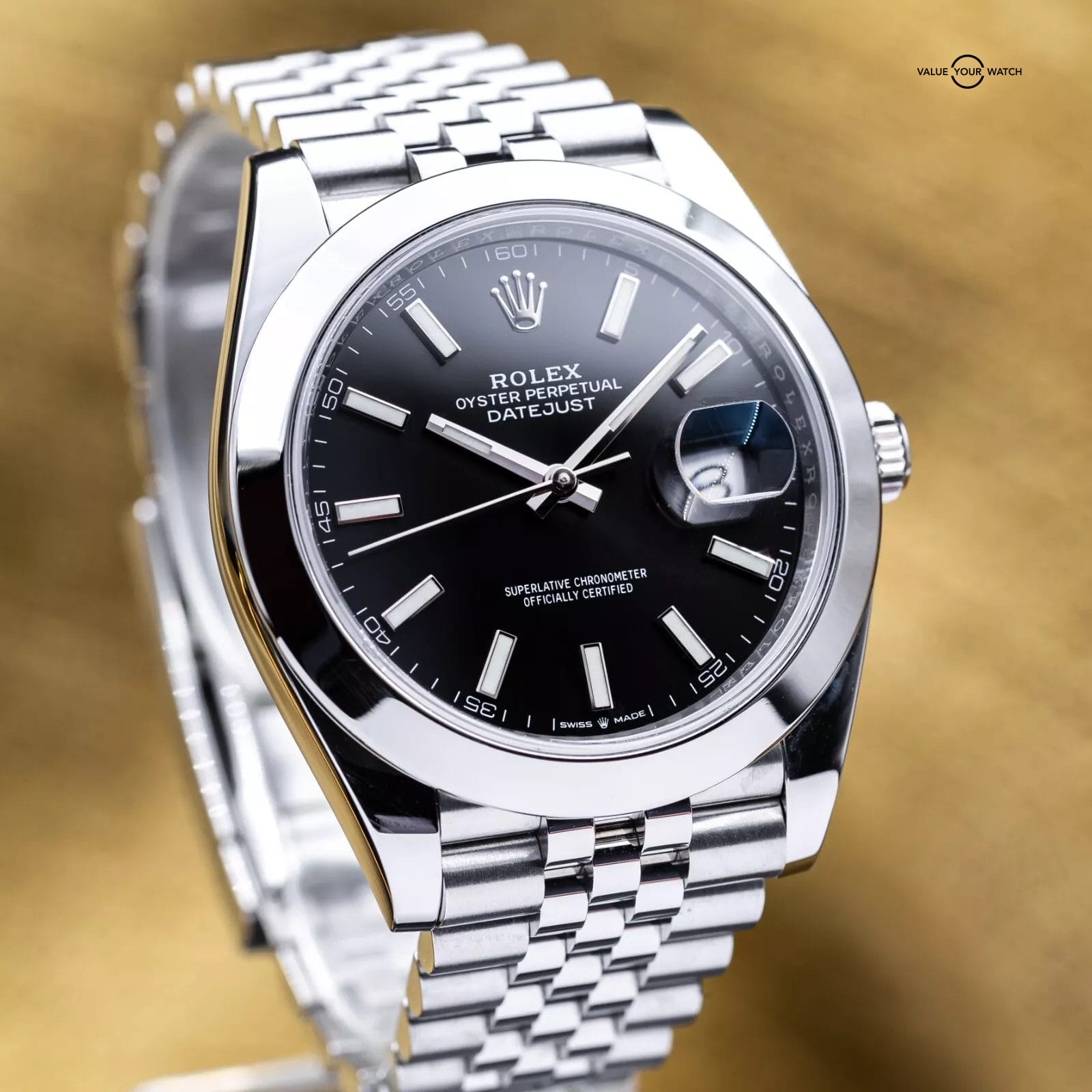 Rolex Datejust 41mm DJ41 Black Steel Jubilee - 126300 - 2022 Complete Set - Image 9