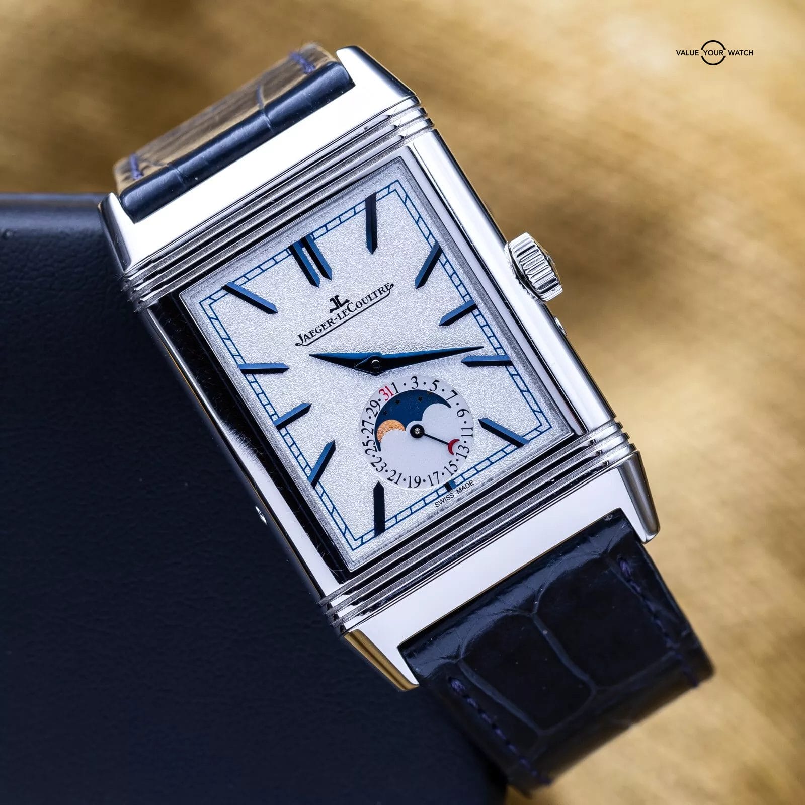 Jaeger-LeCoultre Reverso Tribute Moon Phase JLC Q3958420 216.8.D3 2023 Full Set