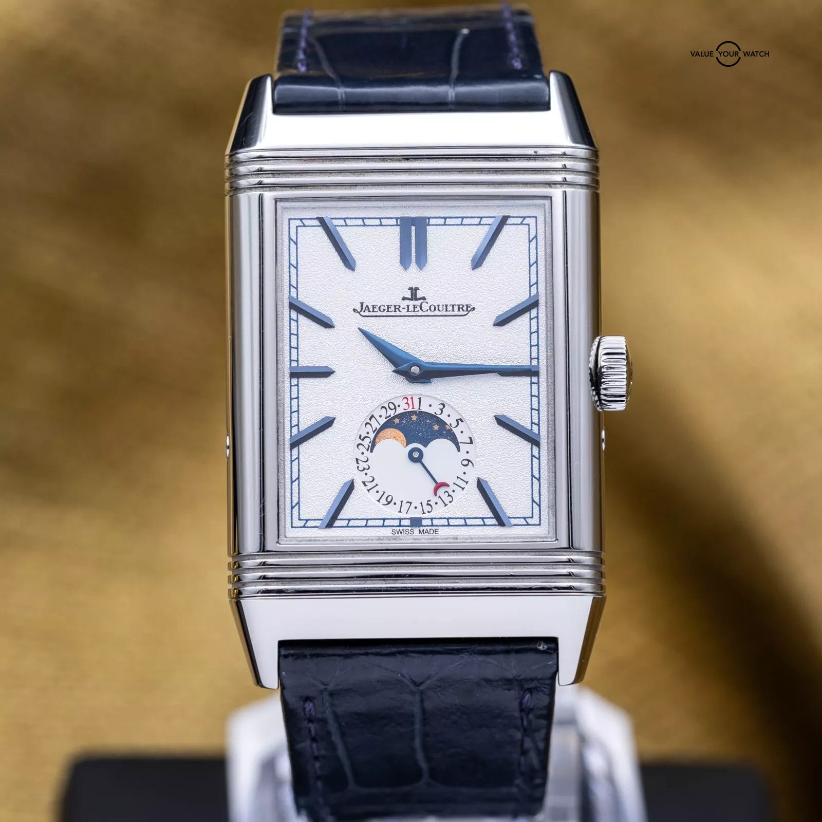 Jaeger-LeCoultre Reverso Tribute Moon Phase JLC Q3958420 216.8.D3 2023 Full Set - Image 5