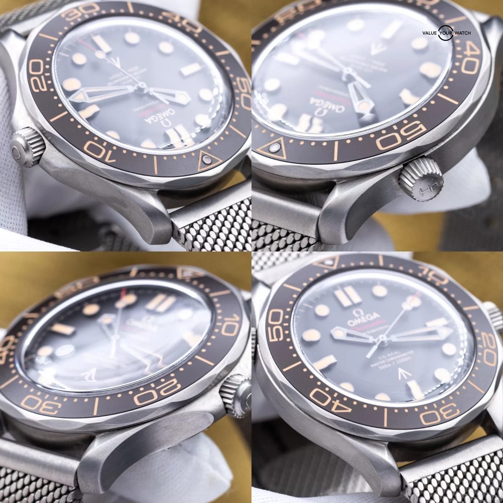 Omega Seamaster Diver 300M 007 Titanium NTTD Bond Watch 42mm - 2023 Full Set - Image 6