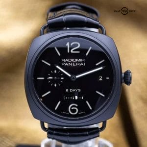 Panerai Radiomir 8 Days Black Ceramica PAM00384 PAM 384 Complete Set 2019