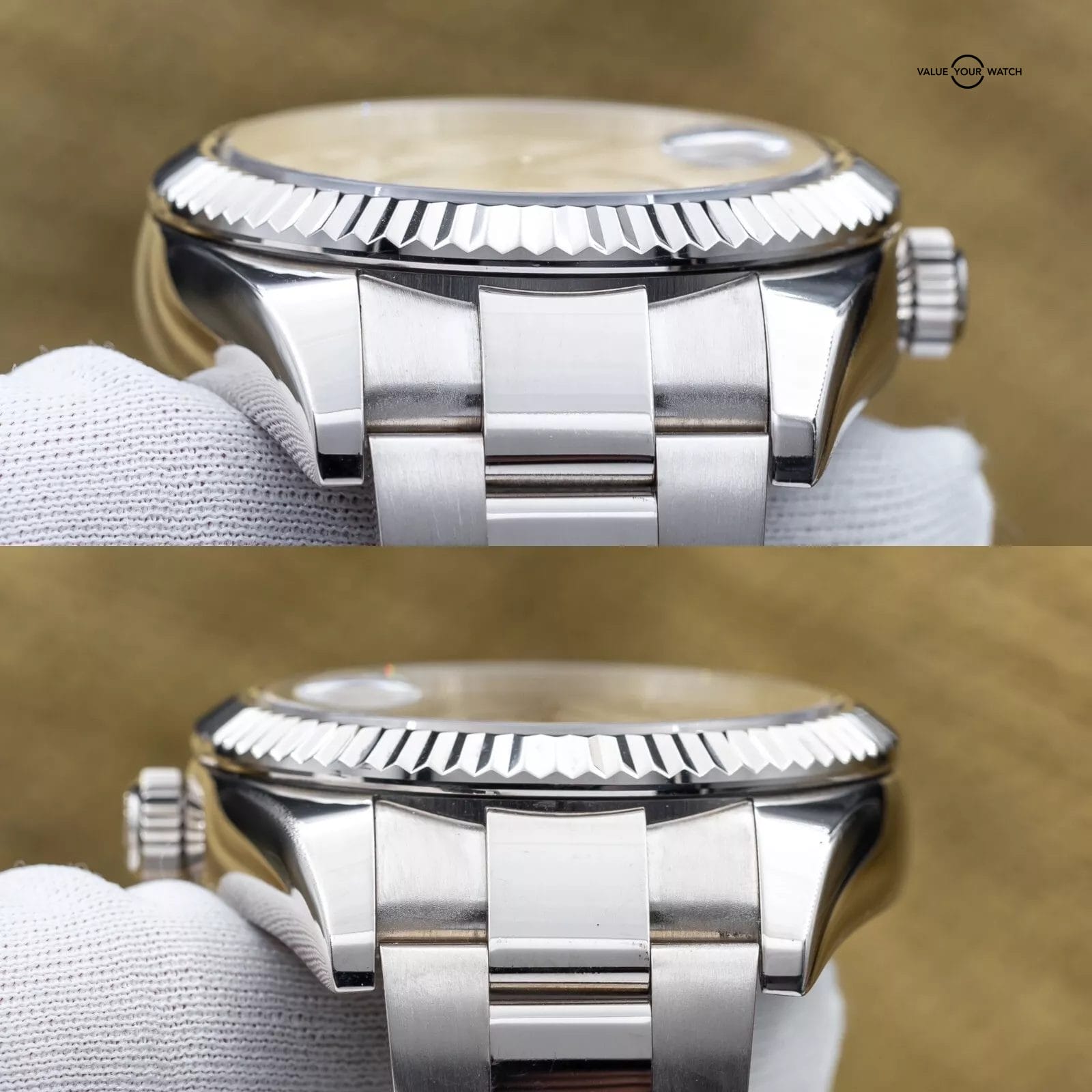 Rolex Sky-Dweller White Gold Ivory Dial Romans 42mm Discontinued 326939 Full Set - Image 6