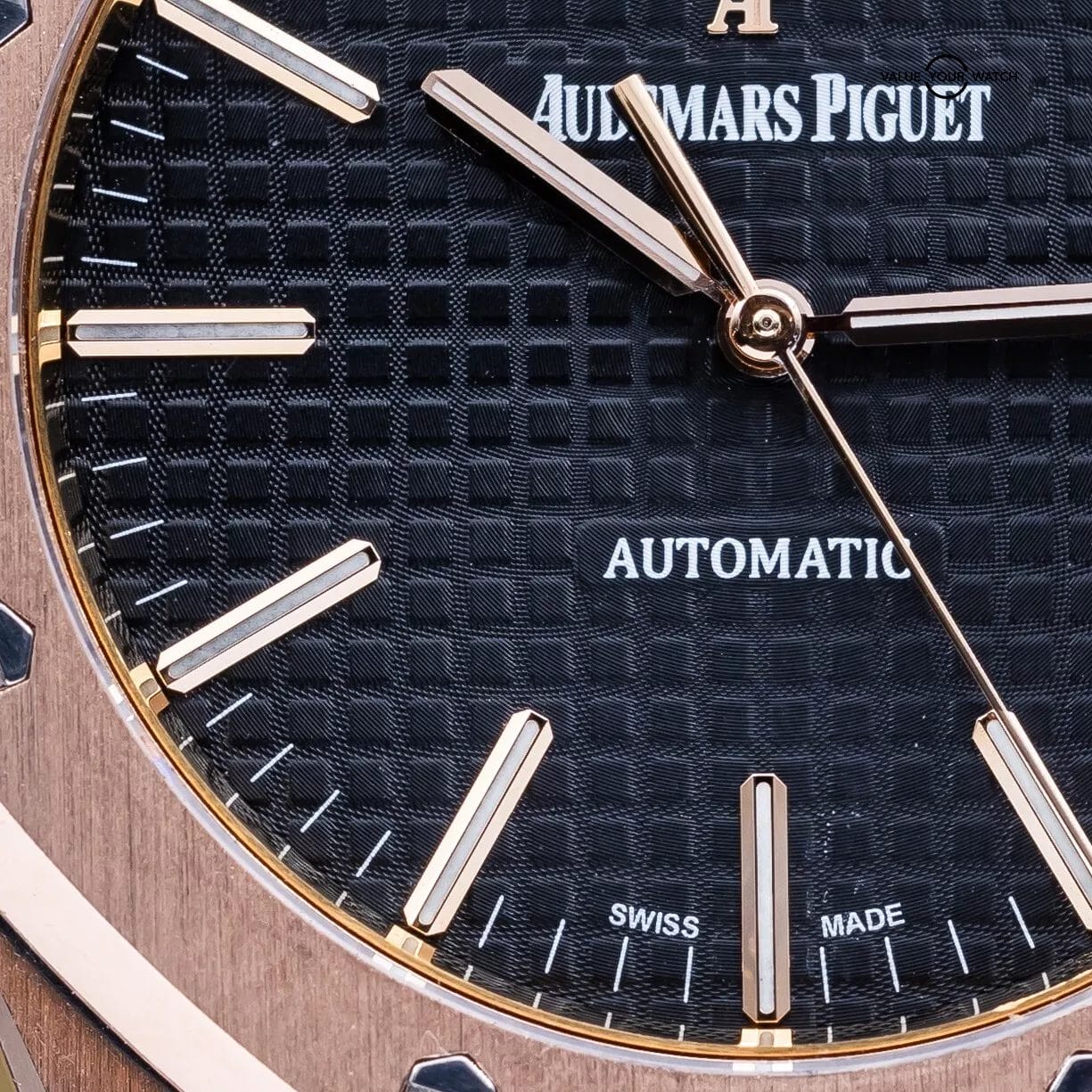 Audemars Piguet Royal Oak 41mm AP 15400OR Rose Gold Black Dial Full Set - Image 6