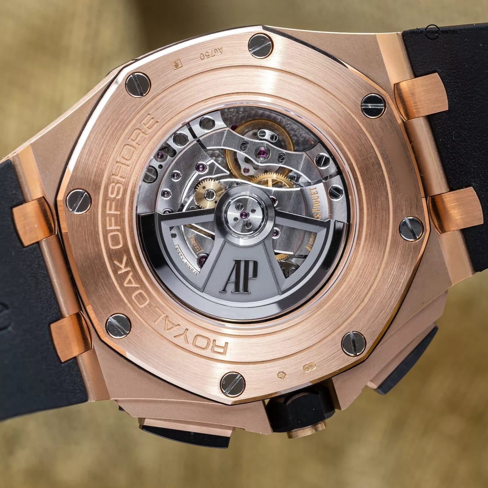 Audemars Piguet Royal Oak Offshore Chrono 44mm Rose Gold AP 26401RO Full Set - Image 11
