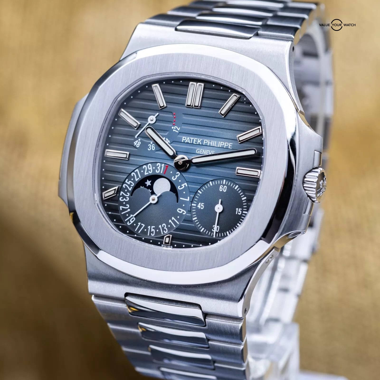 Patek Philippe Nautilus Moon Phase Stainless Steel 40mm 5712/1a - Complete Set - Image 14