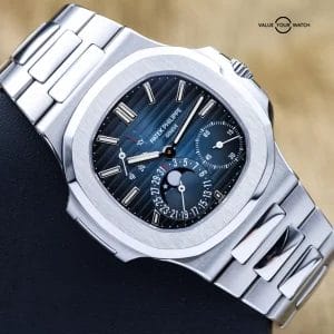 Patek Philippe Nautilus Moon Phase Stainless Steel 40mm 5712/1a – Complete Set