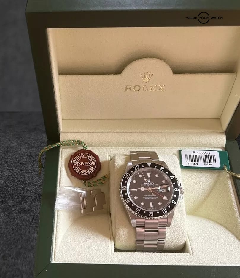 Rolex GMT Master II 16710 P Serial 2000-2001 Box, Papers, SERVICED - Image 7