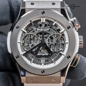 Hublot Classic Fusion Aerofusion Titanium All White 45mm Skeleton 525.NE.0127.LR