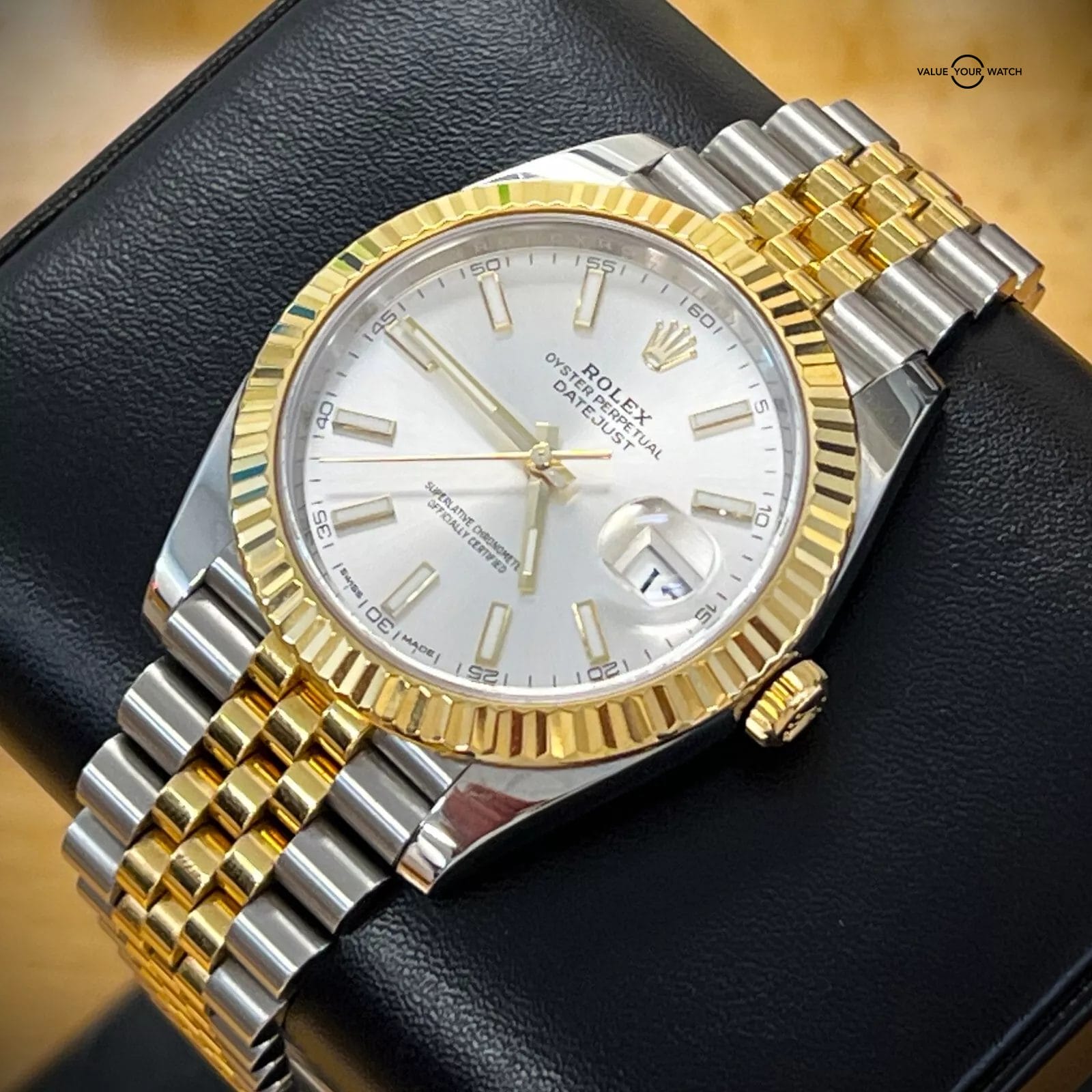Rolex Datejust 41mm Two-tone 18k yellow gold and steel, ref. 126333 - Image 8