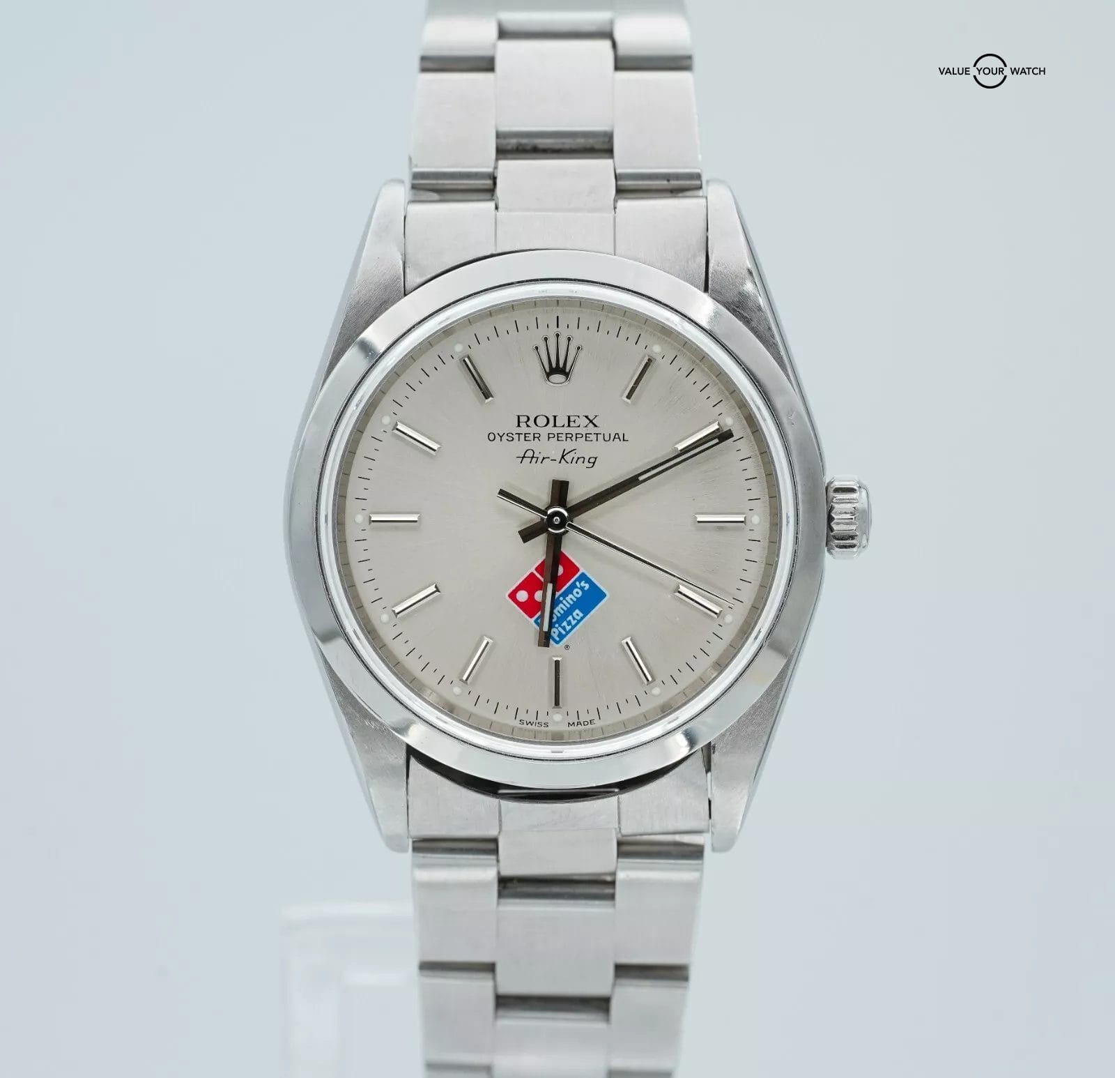 Rolex Air-King 14000 Dominos Dial Boxes/Papers! - Image 21