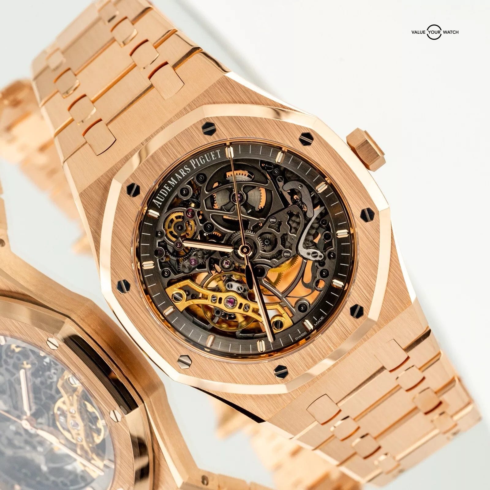 UNWORN 2020 Audemars Piguet Royal Oak Double Balance Wheel Openworked 15407OR - Image 8