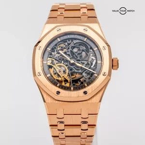 UNWORN 2020 Audemars Piguet Royal Oak Double Balance Wheel Openworked 15407OR