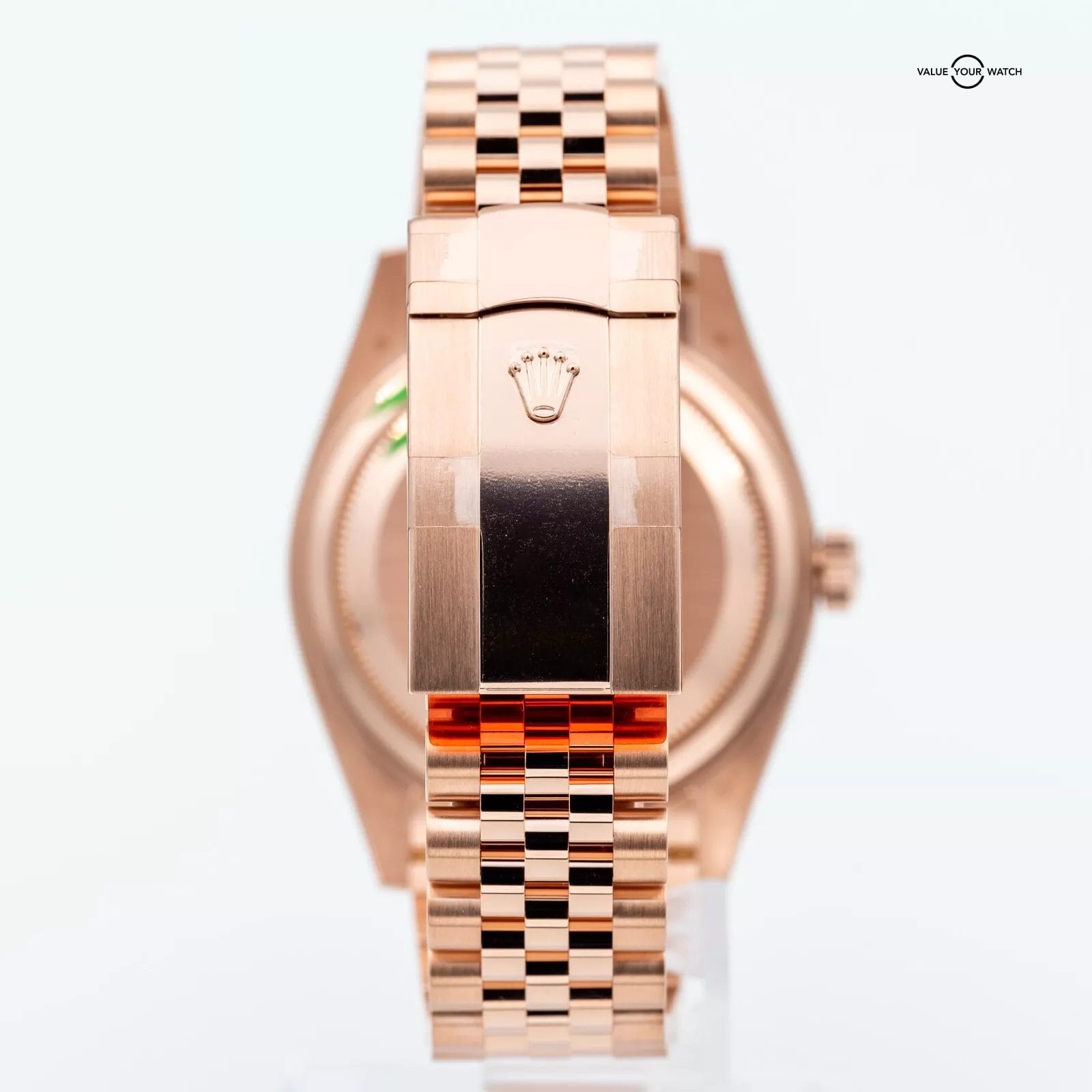 NEW 2025 Rolex Sky-Dweller 336935 Blue Saros 18kt Rose Gold Jubilee w/ STICKERS - Image 2